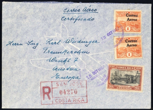 1930, Costa Rica, 154 (2), 412, Brief
