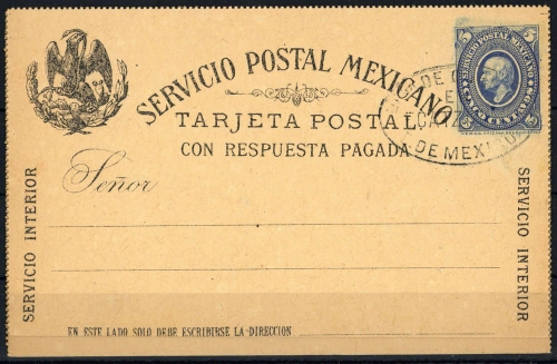 1895, Mexiko, P 10, Brief