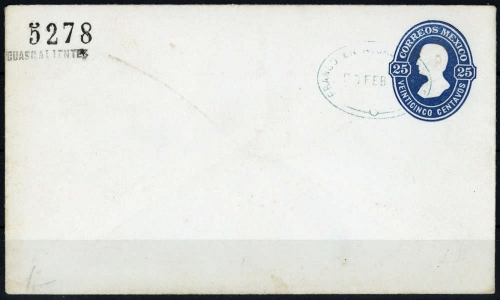 1874, Mexiko, U 3, Brief