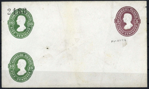 1882, Mexiko, U 13, Brief