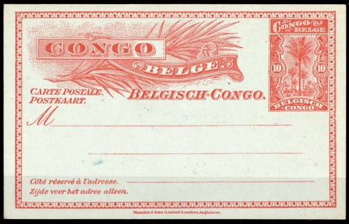 1911, Belgisch Kongo, P 38 A, Brief
