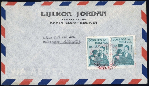 1954, Bolivien, 545, Brief
