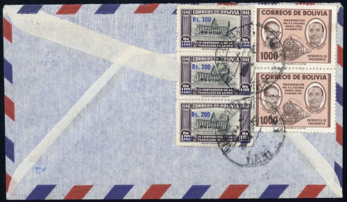 1957, Bolivien, 558, 588, Brief