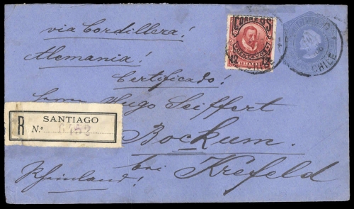 1873, Chile, U 2, 60, Brief