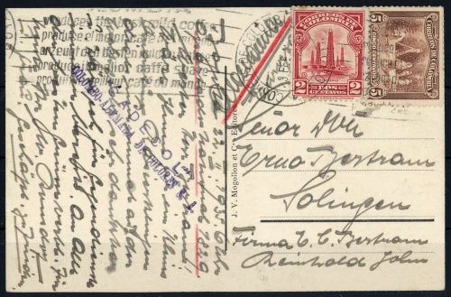 1934, Kolumbien, 350, 367, Brief