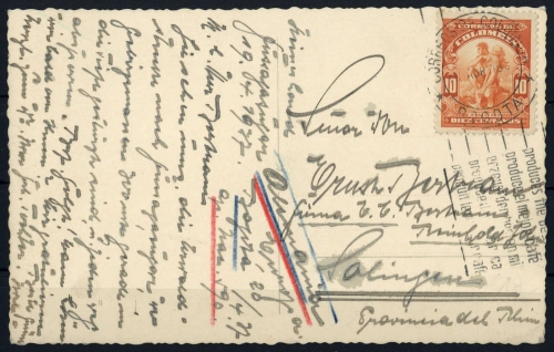 1935, Kolumbien, 368, Brief