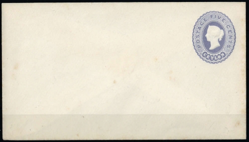 1887, Ceylon, U 27, Brief