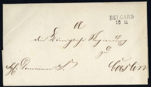 Altdeutschland Preussen, Brief