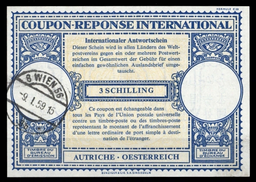 1954, Österreich, IAS 31 III, Briefst.