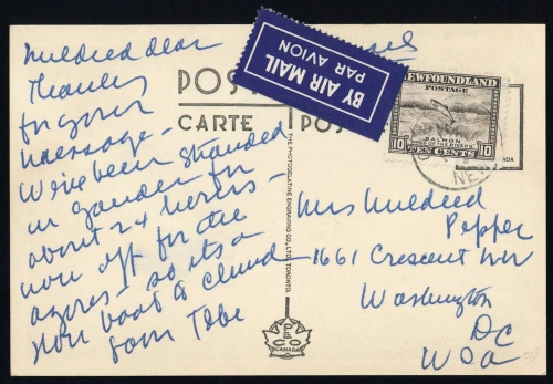 1941, Neufundland, 178 C, Brief