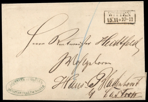 Altdeutschland Preussen, Brief