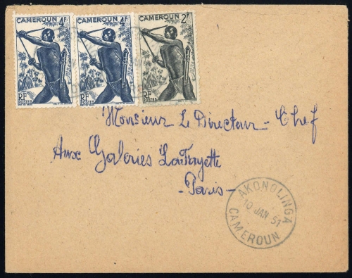 1946, Kamerun, 282 (2), 279, Brief