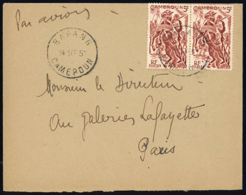 1946, Kamerun, 283 (2), Brief