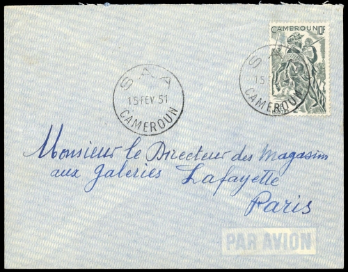 1946, Kamerun, 285, Brief