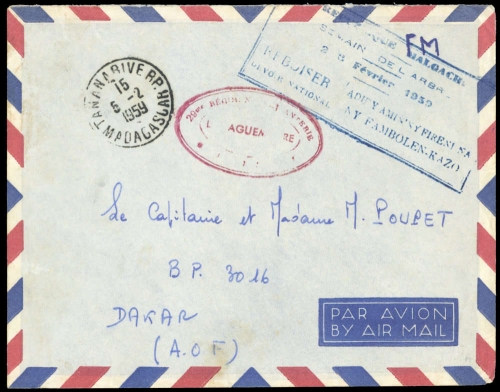 1959, Madagaskar, Brief
