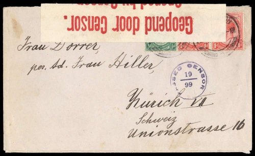 1913, Südafrika, 2-3, Brief