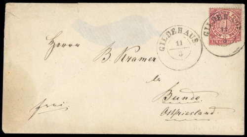 Altdeutschland Hannover, NDP 4, Brief