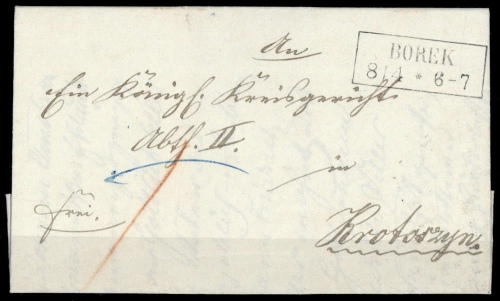 Altdeutschland Preussen, NDP 4, Brief