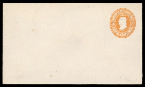 1911, Costa Rica, U 9, Brief