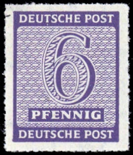 1945, SBZ Westsachsen, 117 DX, **