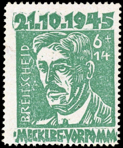 1945, SBZ Mecklenburg Vorpommern, 20 V, *