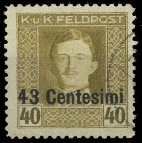 1918, Österreich Feldpost Italien, 12 B, gest.