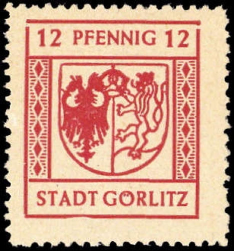 1945, Deutsche Lokalausgabe Görlitz, 8 y, **