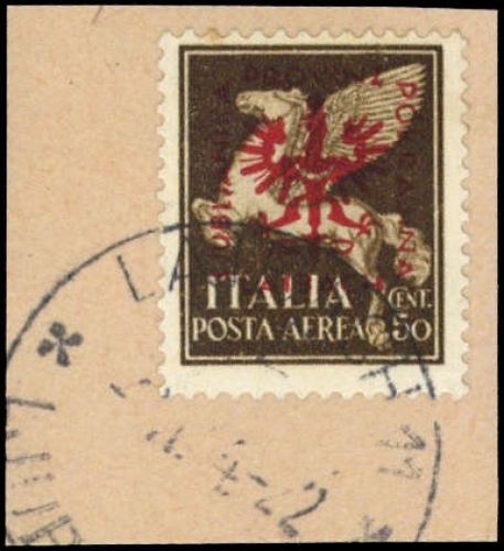 1944, Deutsche Besetzung II. WK Laibach, 22, Briefst.