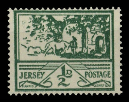 1943, Deutsche Besetzung II. WK Jersey, 3, **
