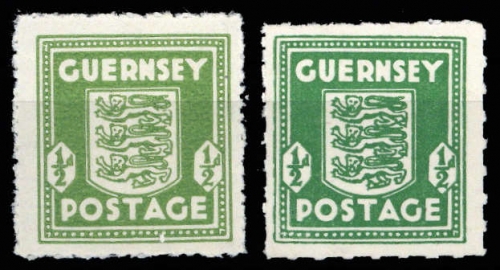 1941, Deutsche Besetzung II. WK Guernsey, 1 Fb, **