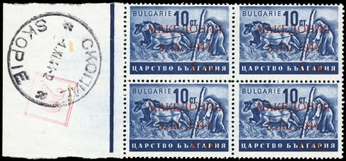 1944, Deutsche Besetzung II. WK Mazedonien, 3 II (4), **