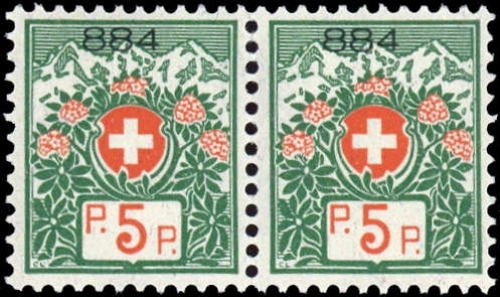 1927, Schweiz, PF 12 I PF I, **
