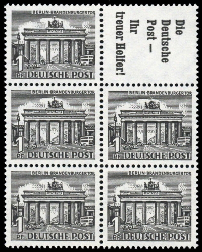 1952, Berlin, HBl. 10, **