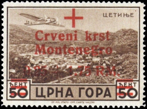 1944, Deutsche Besetzung II. WK Montenegro, 33, **