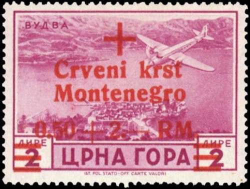 1944, Deutsche Besetzung II. WK Montenegro, 35, **