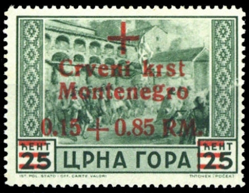 1944, Deutsche Besetzung II. WK Montenegro, 29, *