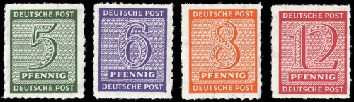 1945, SBZ Westsachsen, 116-19 CX, **