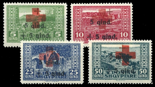 1924, Albanien, 100-03, **