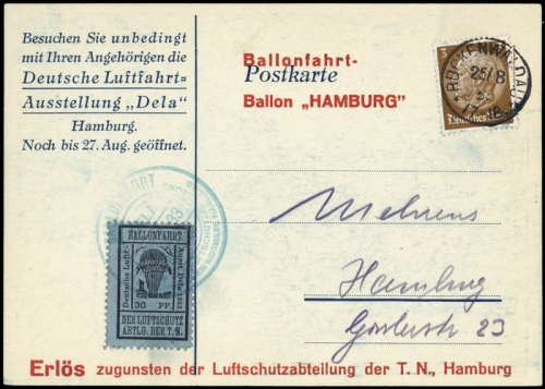 1933, Deutsches Reich, 21 c u.a., Brief
