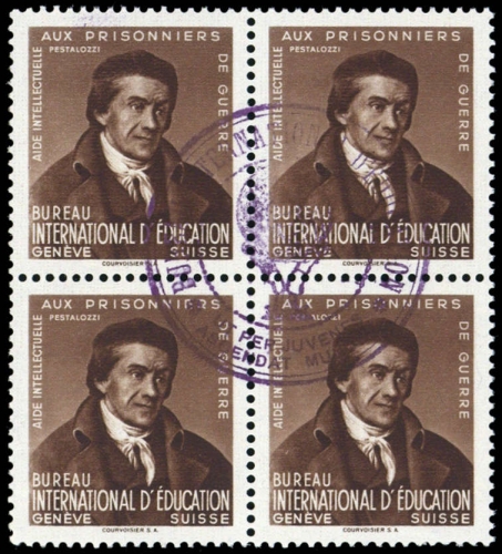 1940, Schweiz Internationale Erziehungsamt BIE, II (4), cto
