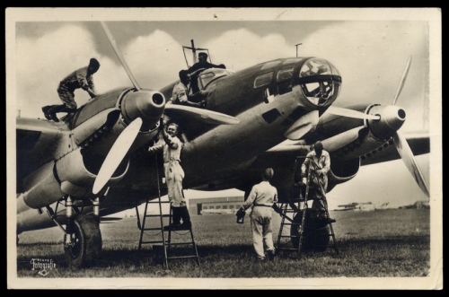 1940, Luftfahrt,Militaerische Flugzeuge bis WK-II,Heinkel, Brief