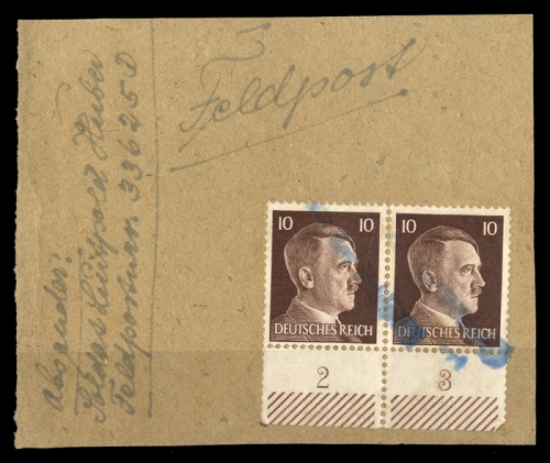 1942, Deutsche Besetzung II. WK, Feldpostmarken, DR 787 (2), ...
