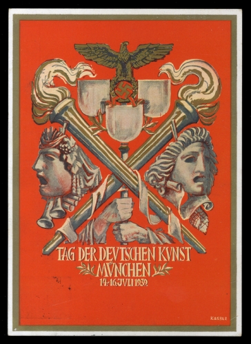 1939, III. Reich Propaganda,Haus der Kunst,, PP 127 C 50