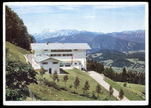 1938, III. Reich Propaganda,Bauten und Strassen,Obersalzberg