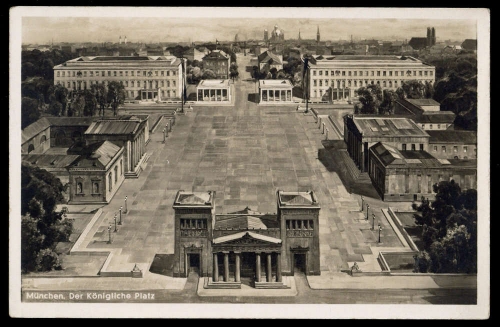 1936, III. Reich Propaganda,Bauten und Strassen,Ansichten mit ...