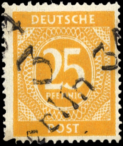 1948, SBZ Handstempel Bezirk 3, I o I PF, *