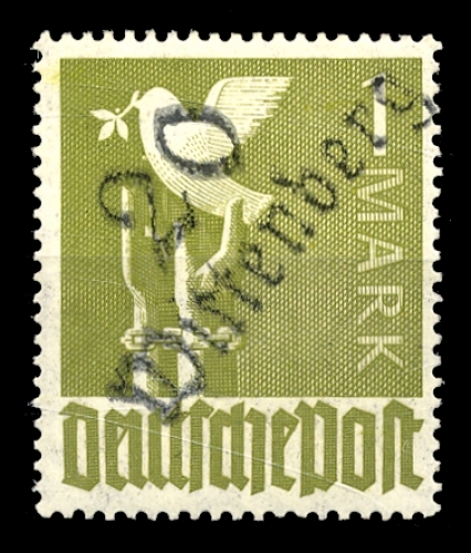 1948, SBZ Handstempel Bezirk 20, II a IV, **