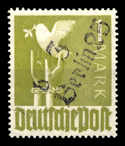 1948, SBZ Handstempel Bezirk 3, II a I, **