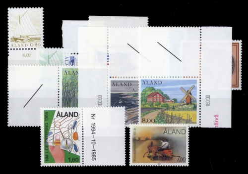 1984, Aland, 1-6 u.a., **