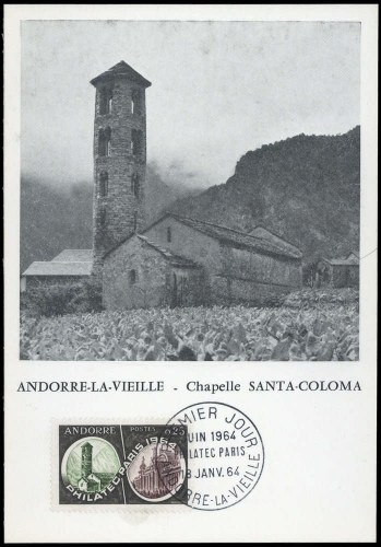 1964, Andorra Französische Post, 182 MK